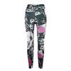 Women Fashion  Printed Skinny Slim High Waist Yoga Leggings Pants