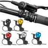 Aluminum Alloy Retro Bells Black Red Blue Gold Cycling Handlebar Durable Loud Horn