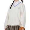 Puma Sweatshirts Women's White V Neck Moderate Regular 537524-65