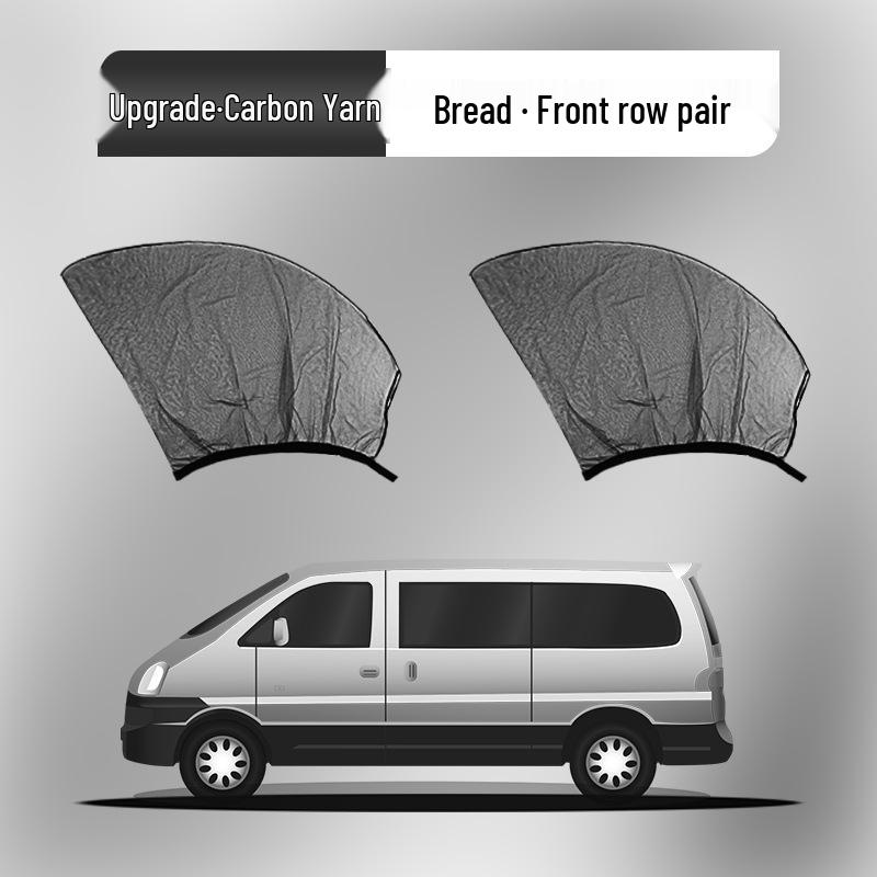 Car Window Mosquito Net and Sun Shade: Anti-Insect Mesh Screen for Sedans