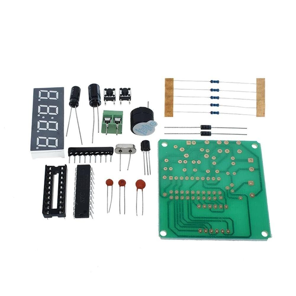 

0.56 Inch AT89C2051 Digital LED Display 4 Bits Electronic Clock Electronic Production Suite DIY Kit 4 Digit