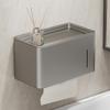 Toilet Paper Holder Commercial Grade No Drill Wall Mounted Moisture Proof Corrosion Resistant for Office Restroom