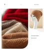 Cashmere 2025 Women's Cable Knit Thick Ear-Warming Hat for Autumn/Winter