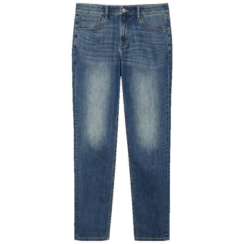 Jack & Jones Men's Lycra Slim Fit Washed Jeans