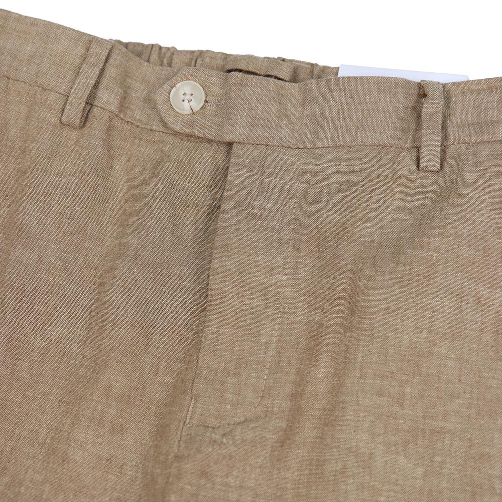 IKALOOK Men'S Wide Linen Pants Bpt101