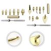 1set TS100 Thermal Insert Nut Trimming Tool Soldering Iron Tip Dressing Tool For 3D Printing Materials Engraving Hot-melt Crafts