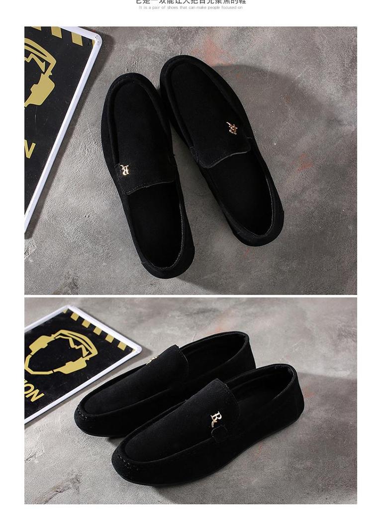 Herren Übergröße Koreanischer Stil Slipper Casual Loafer mit weicher Sohle