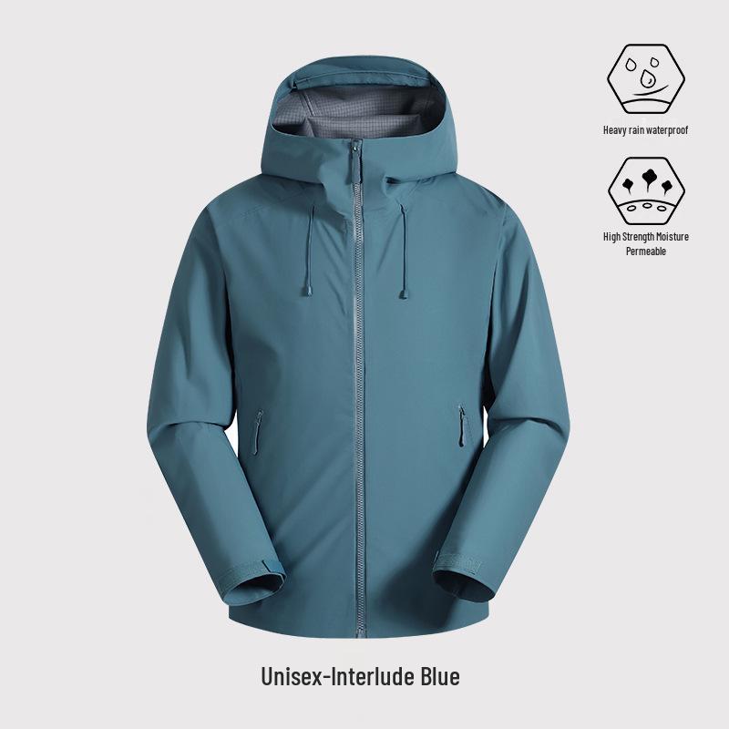 Bird's Style All-Weather Mountaineering Jacket: High Moisture and Vapor Permeability, Waterproof, Unisex for Couples
