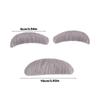 Conjunto de Sobrancelhas de Halloween Vibrante Fibra Sintética Artificial Bigode Conjunto de Sobrancelhas Bastão Multifuncional Para Adicionar Foto Adereços Para Tema