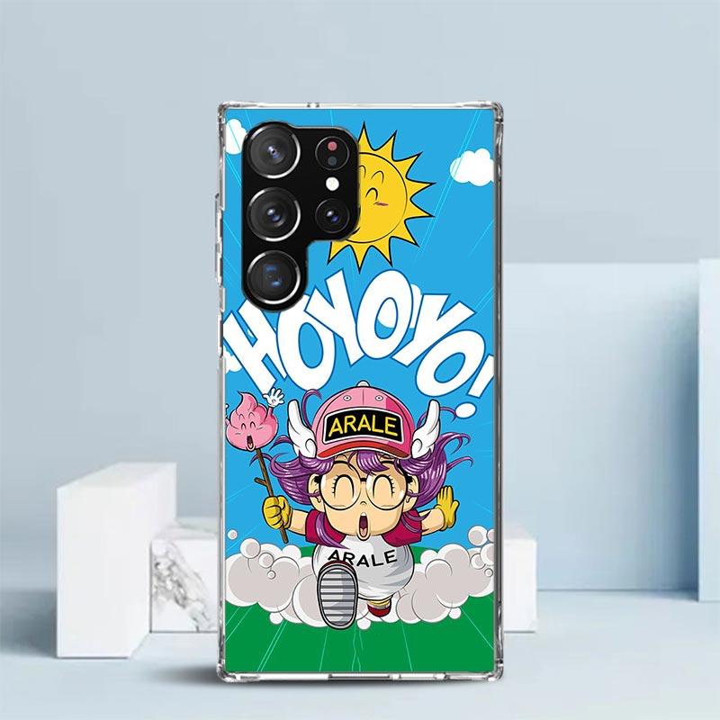 

Dr Slump Arale Anime Phone Case For Samsung Galaxy S24 S25 Edge S26 Ultra S22 S23 Plus S21 + S20 FE Soft TPU Back Cover Galaxy S Samsung S25