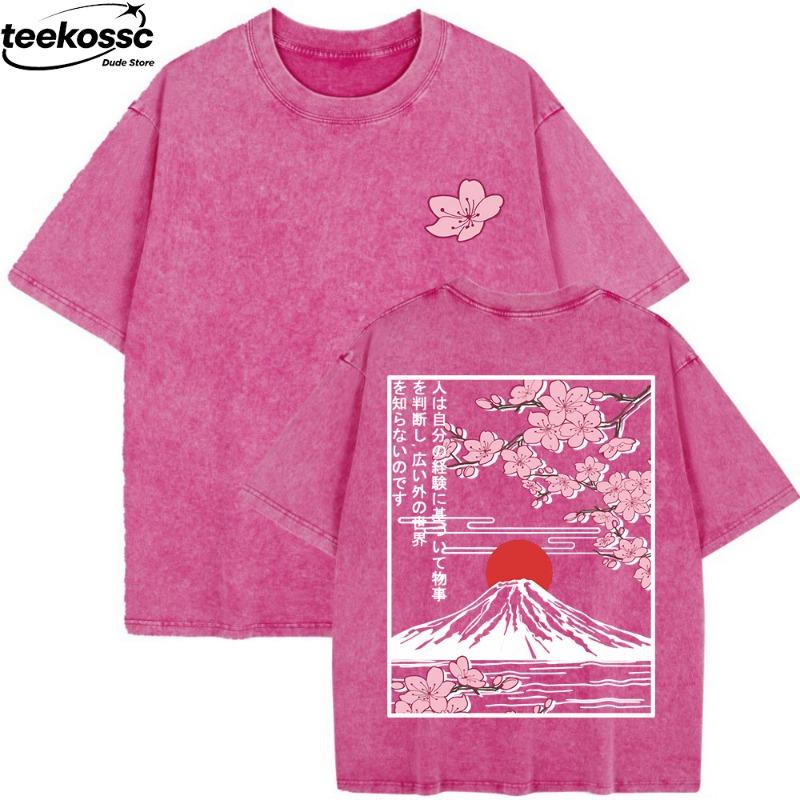 Casual Women Cotton Washed T-Shirt Summer Racing Car Challenge The Limit Print Tees Street Oversize Tops Fashion O-Neck Clothes