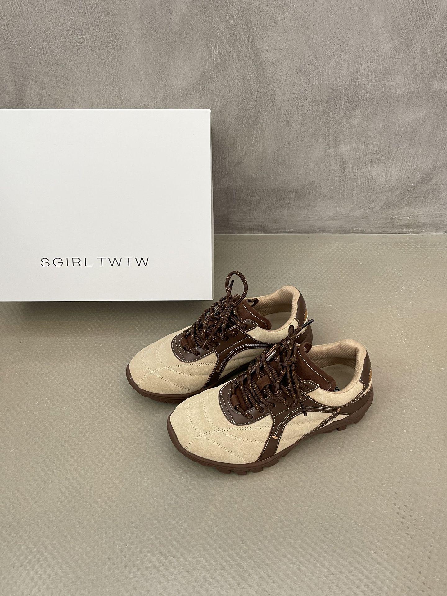 

SGIRL Ретро женские белые кроссовки для хайкинга - Удобные, универсальные, повседневные кроссовки на толстой подошве. Size 36