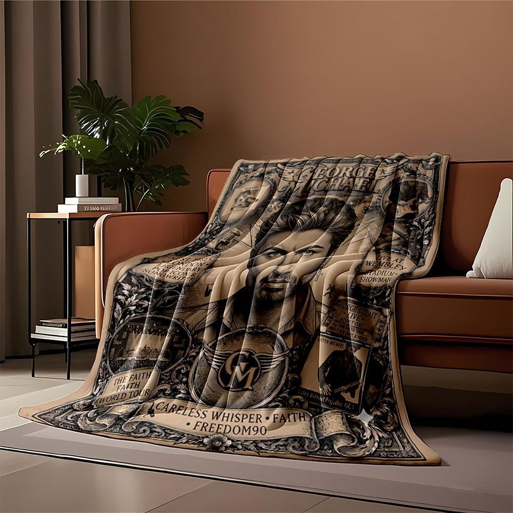 Legendary Pop Icon Blanket for all seasons blanket lunch break throw gift