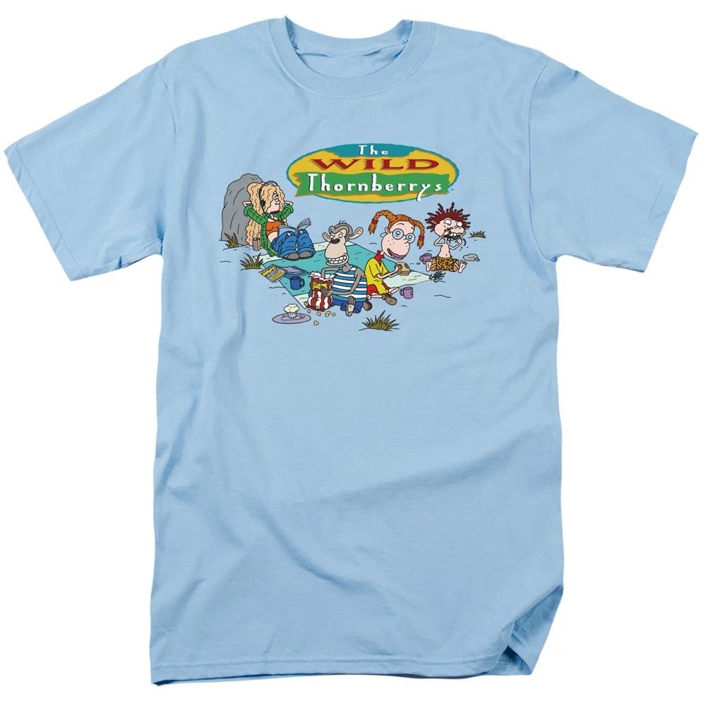 The Wild Thornberrys Eliza, Darwin, Donny And Debbie Unisex Children s T-shirt Blue 160