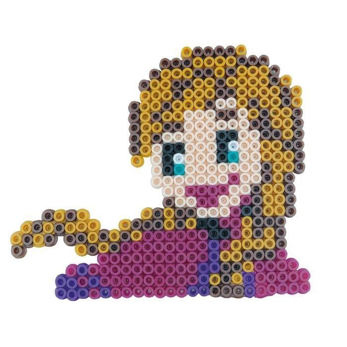 REINE DES NEIGES Perles à repasser créative