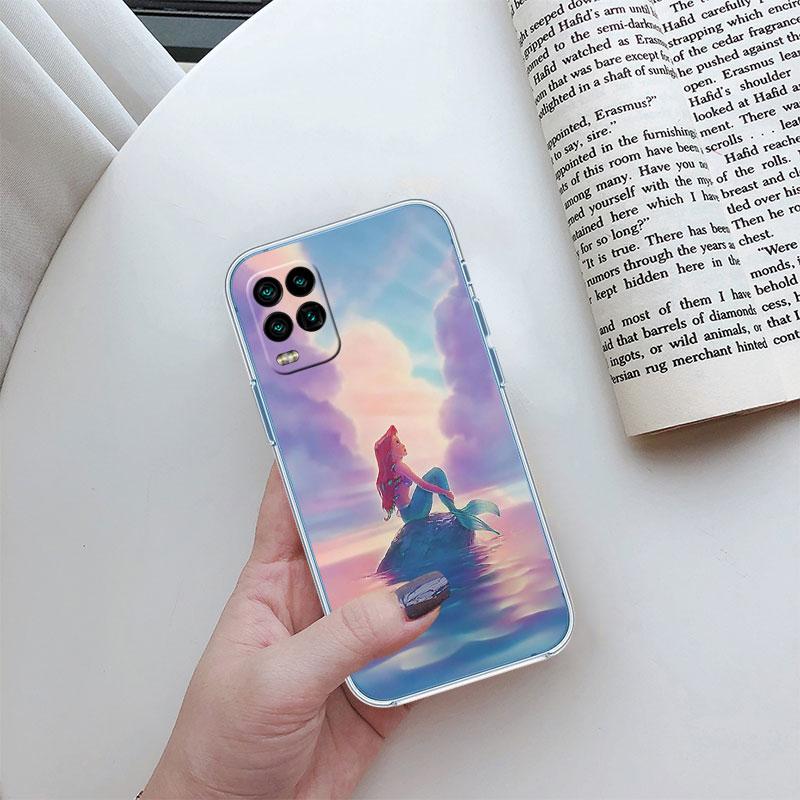 The Little Mermaid Transparent Phone Case for Motorola Moto Edge 20 30 40 50 S30 Fusion Ultra Pro Neo Lite