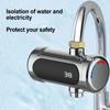 Electric Heating Faucet Instant Heating Faucet Water Heater Hot Cold Purpose With Adapter Gasket MultiFunction Water Heater
