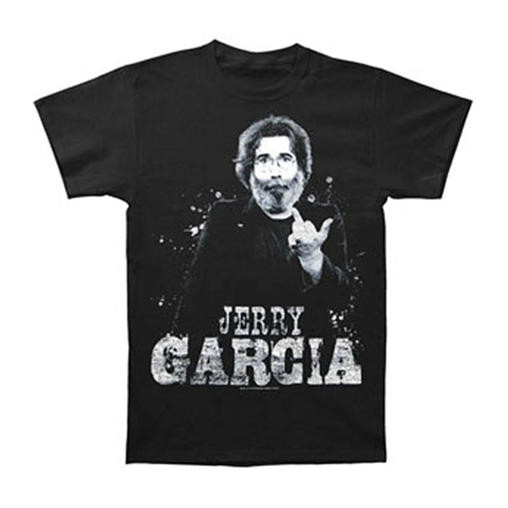 Men s Jerry Garcia Finger T-shirt Small Black M