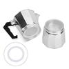 Coffee Rubber Ring Gasket Filter Kit Gasket Seal Silicone Rubber for Moka Pot Espresso Machine Parts