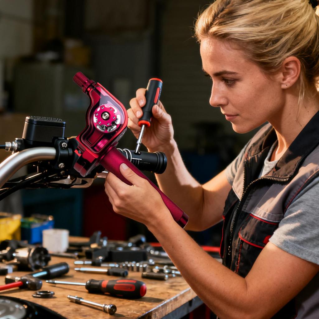 Motorrad Kupplungsbremshebel Trommelhebel Passend Bremshebel Ersatzteile Zylinder Kupplungshebel für Lenker Modifikation