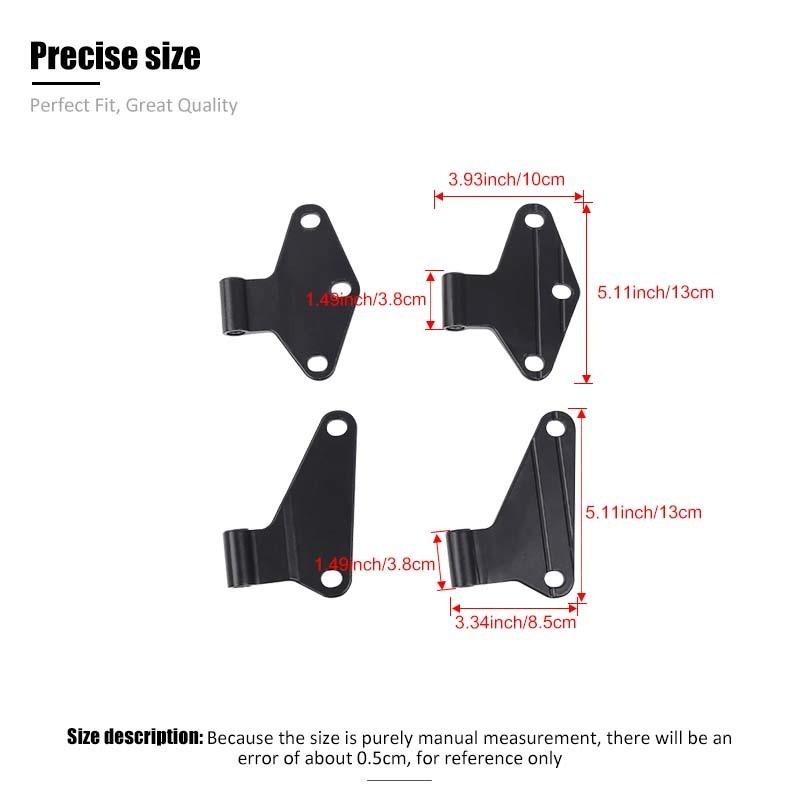 Tür Innenscharnier Original Auto Zubehör Für Jeep Wrangler JK 2007-2017 Auto Innen Zubehör