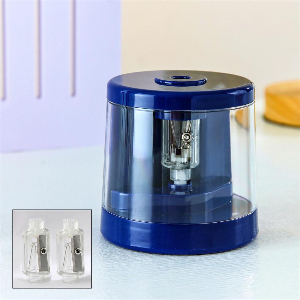 Electric Automatic Pencil Sharpener for Large Caliber and Thick Lead, Battery-Free