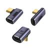 Japanese SME USB-C L-shaped Adapter, 40Gbps High-Speed Transfer, PD100W Fast Charging, 8K@60Hz Video Output, USB4/Thunderbolt Compatible, 90-degree