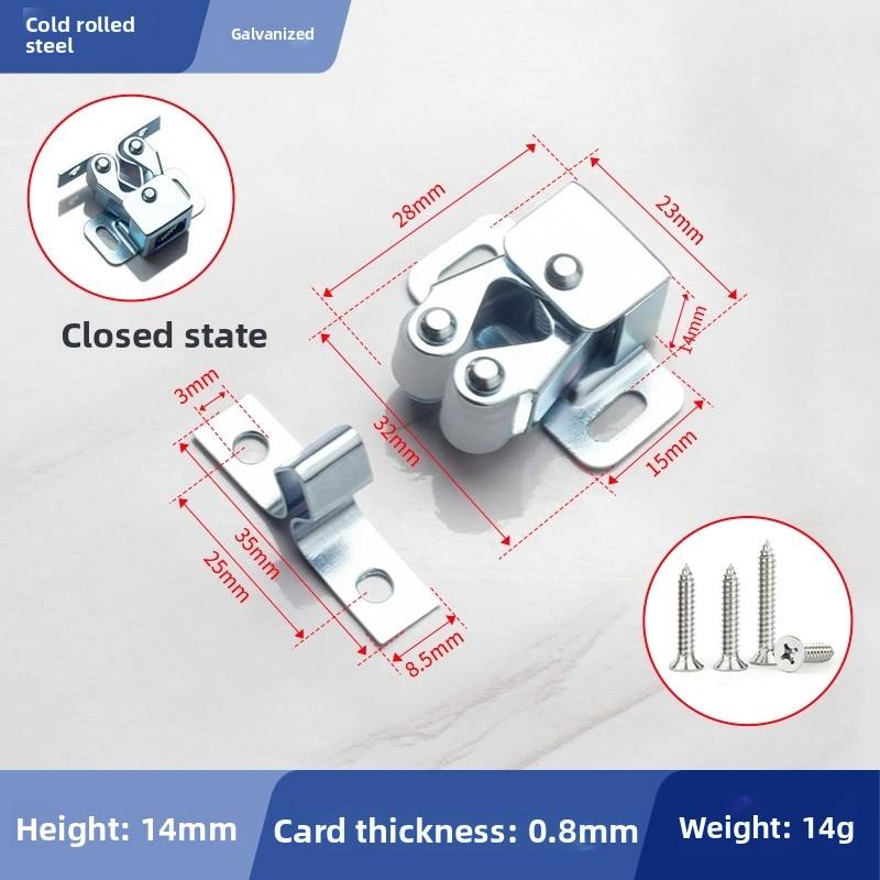 Magnetic lock for cabinet