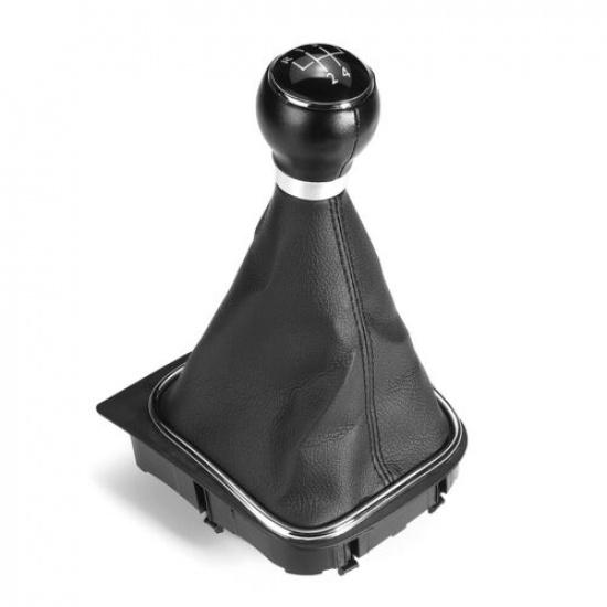 Manual 5 Speed Gear Shift Knob Gaitor Boot For Volkswagen Golf 2005-2014