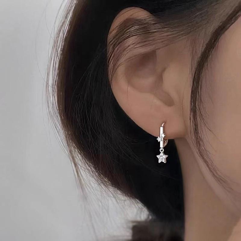 925 Sterling Silver Hoop Earrings: 2025 Modern Niche Design - Elegant & Luxurious for Women