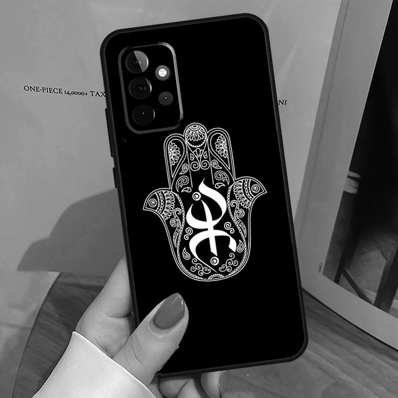 Amazigh Berber Flag Case For Samsung Galaxy A55 A35 A15 A14 A34 A54 A53 A33 A23 A13 A12 A32 A52 A51 A71 Cover