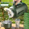 Extra Large Insulated 316 Stainless Steel Water Bottle for Home & Outdoor Use - Antibacterial & Durable
