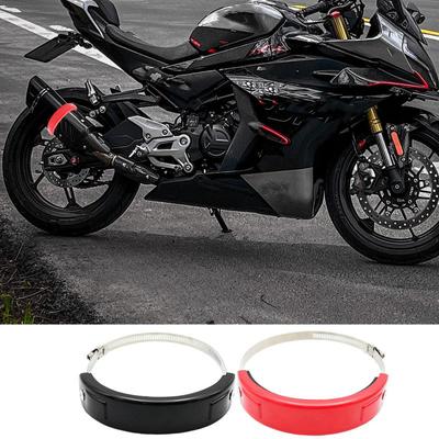 Motorrad Auspuff Schutz Ring für tmax530 für tmax500 Motorrad Auspuffrohr Schutz Befestigungs Ringe Verbrühungsschutz