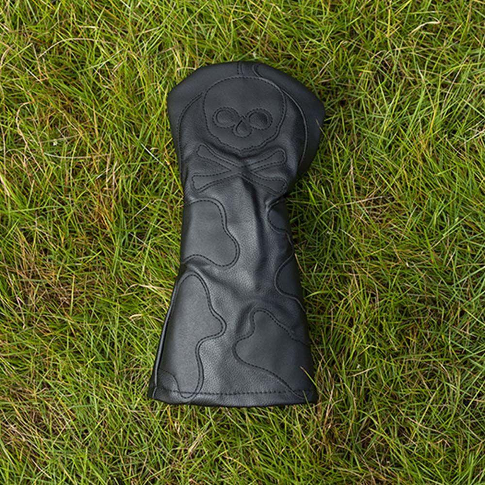 Putter PU Leather Club Head Protector Skull Golf Putter Cover Golf Club Headcover Golf Head Covers