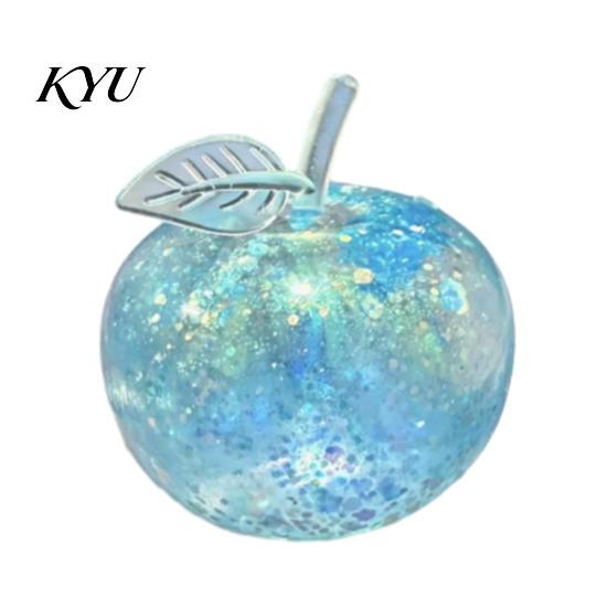 Office Stress Reliever Fruit Squeeze Sensory Toy, Christmas Shaped Soft Slow Rise Fidget Gift for Kids Cute Novelty Relief Toy Adults Anxiety