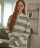 YUPPE Long Stripe T-Shirt_Gray