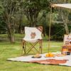 MOBI GARDEN LINE FRIENDS Brown Bear Mini Folding Chair