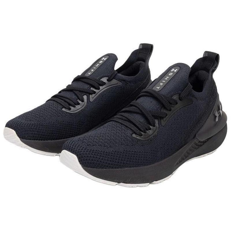 Under Armour Women's Shift White Black Running Sneakers 3027777-005