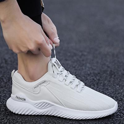 2025 Frühling neue Herren-Sportschuhe, Studenten Fly-Woven Mesh atmungsaktive Laufschuhe, Herren leichte Freizeitschuhe