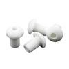 30Pieces Ceramic Oil Lamp Wick Holders Practical Wick Stands for Alcohols Lamp Practical Replacement Wicks Accessories