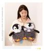 Winter Cute Hooded Penguin Plush Scarf Toy for Girls - Perfect Birthday Gift