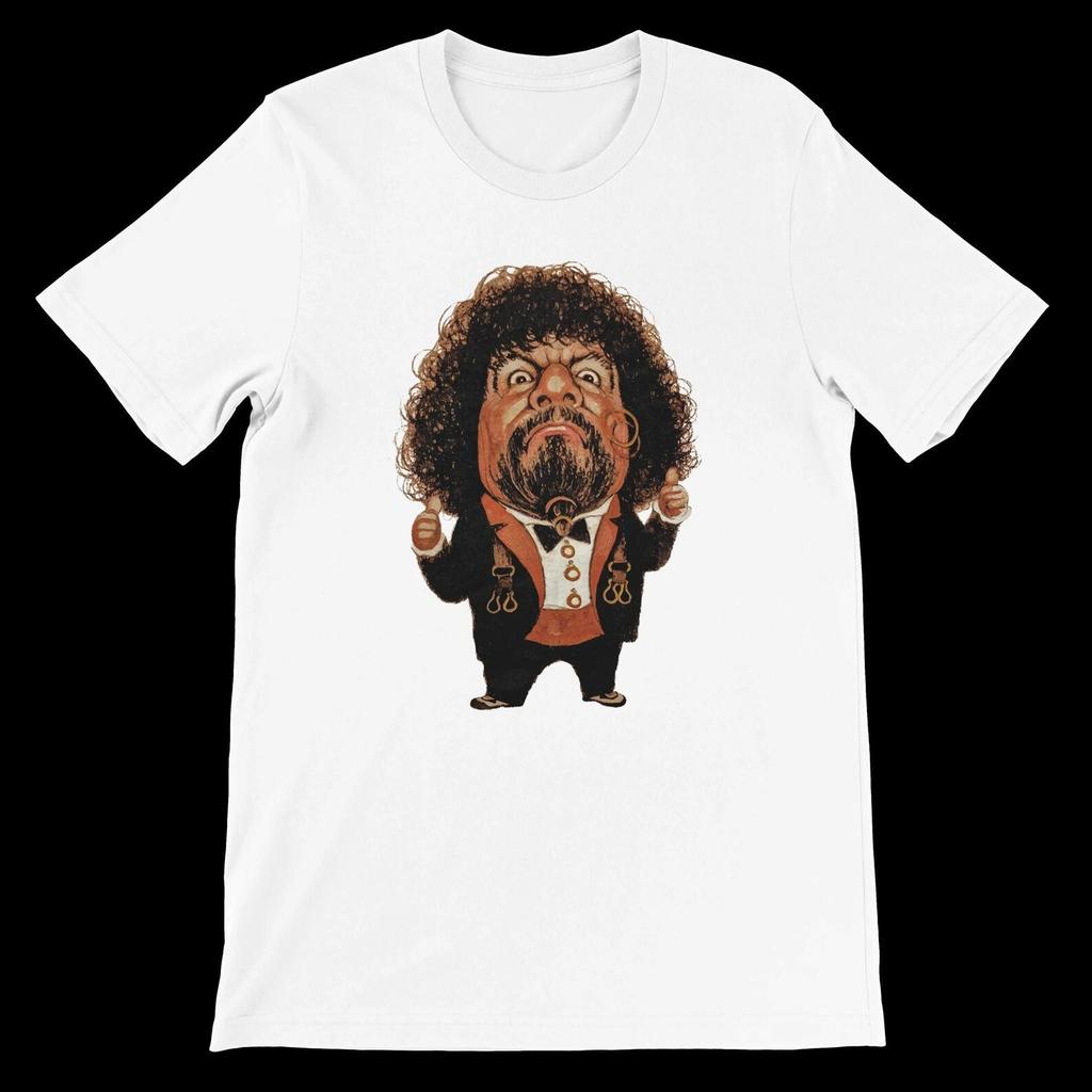 Captain Lou Albano Caricature Portrait Pro Wrestling T-shirt