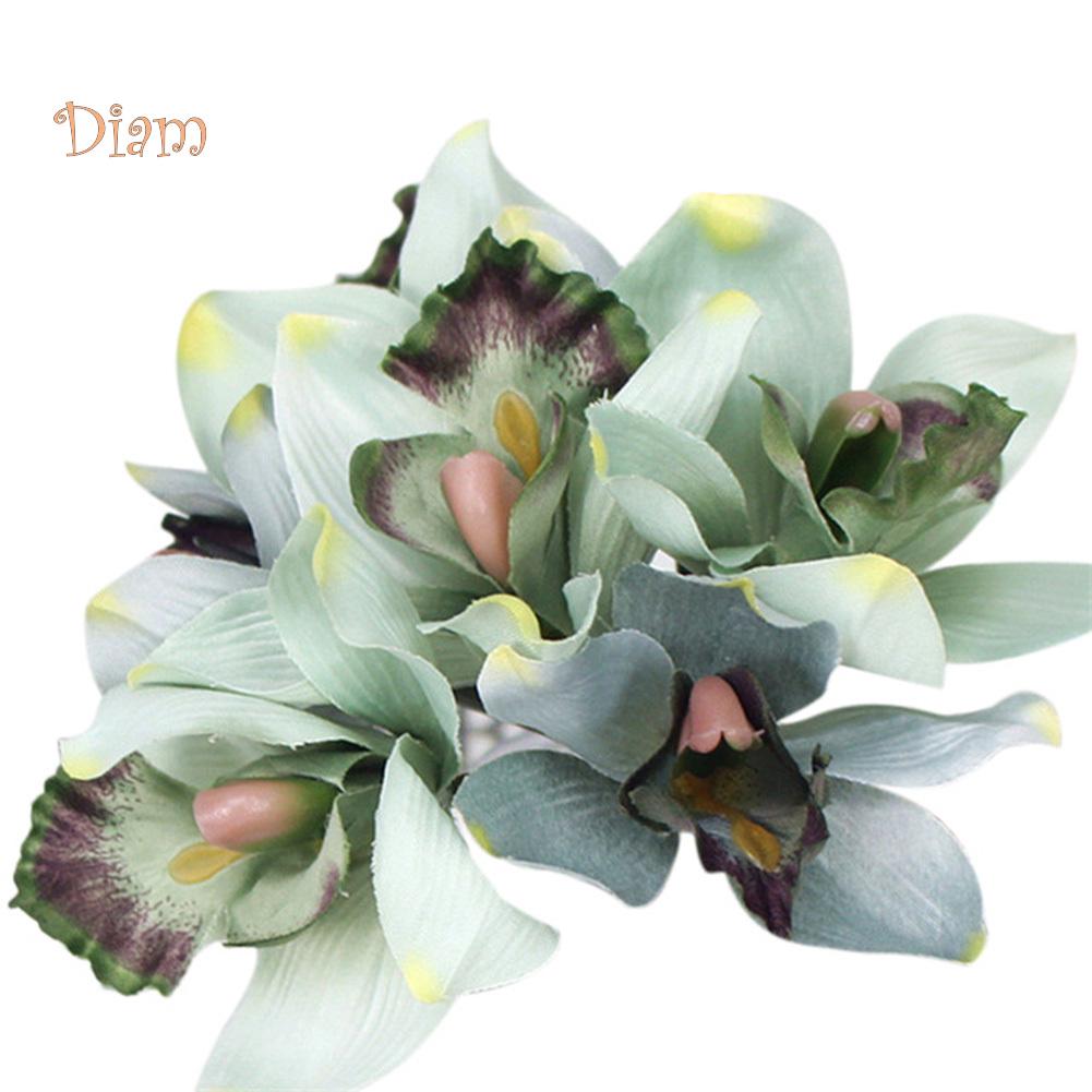 TDStore 1 Bouquet 7-Head Artificial Flower Orchid Hotel Wedding Bridal Table