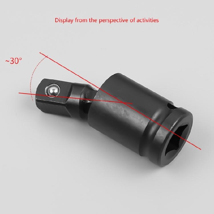 1PC 1/4" 1/2" 3/8" Joint Drive Bendy Set Universal 30 Ratchet Wrench Socket