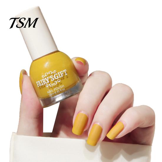 Tops 10ml Matte Nail Polish Water-proof Dry Quickly Beauty Resin Set for