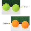 2 Stück 60mm Elastische Einfarbige EVA Golf Übungsbälle für Outdoor-Sportarten