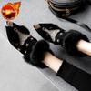 Fashion Booties Cute Autumn Winter Ankle Boots for Women Fox Head Rhinestone Boot New Rock Fashion 2025 Footwear Y2k Woman Short Shoes