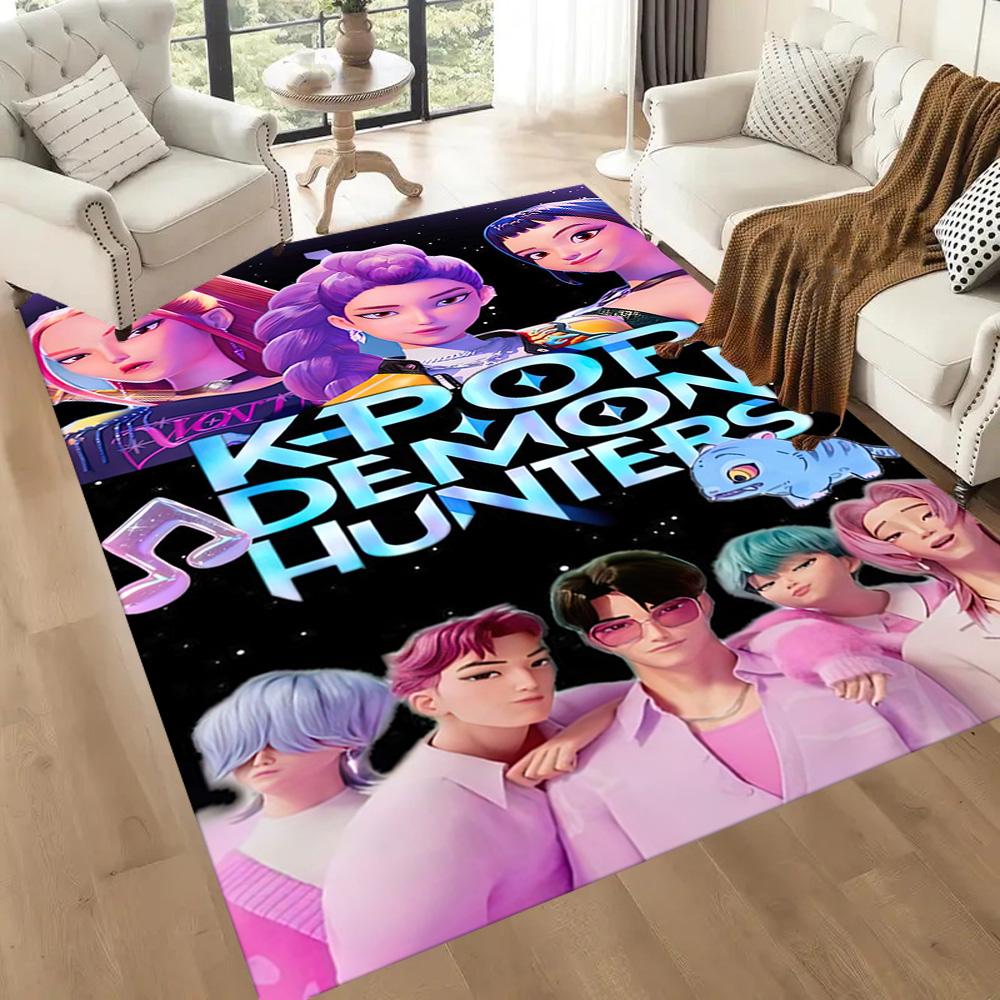 Galactic Huntress Trio Square rugs are a great choice for living rooms, bedrooms, home décor, and as gifts.