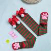 3D Cat Paw Silicone Thigh-High Socks - Cute Anime Lolita JK Style