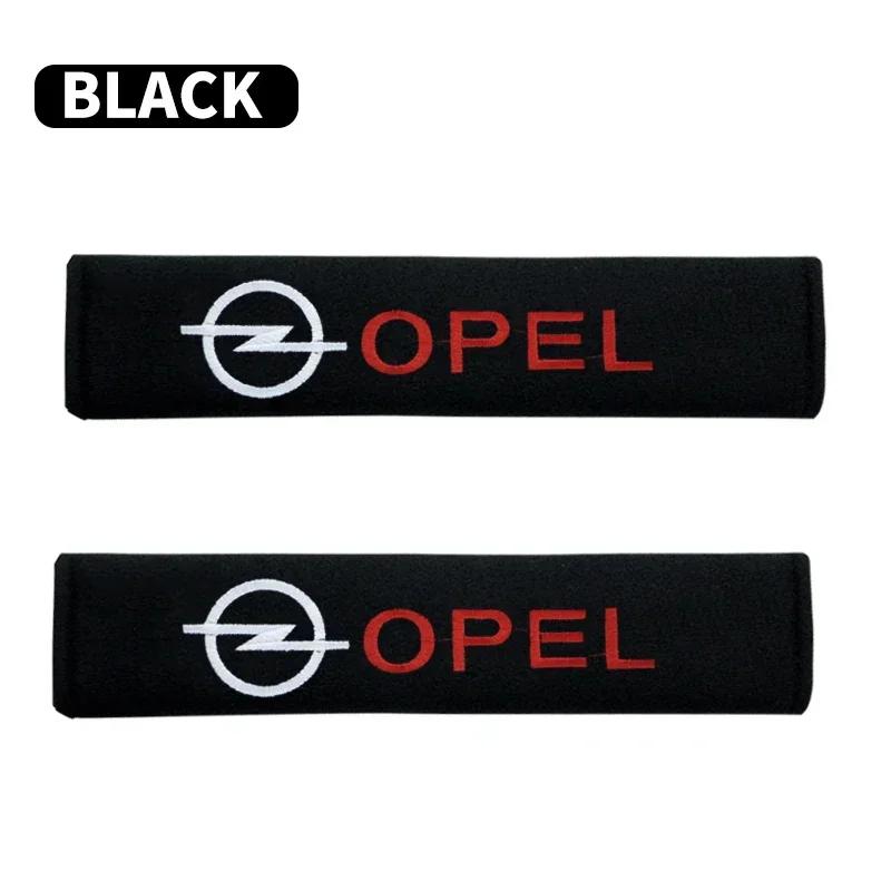 VKXG1 1/2pcs Car Interior Seat Belt Protector Cover for Opel OPC Astra Insignia Mokka Zafira Corsa Vectra C D Antara Car Accessories
